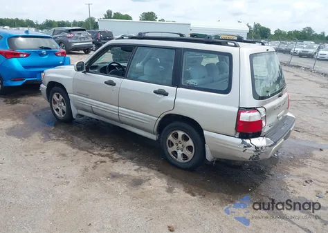 2001 Subaru Forester S z USA, uszkodzony, nr VIN JF1SF65691H752103